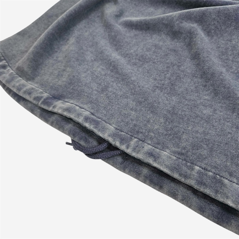 GAP Worldwide Logo Hoodie Acid Wash Navy Sweatshirt Dark Night Mens Size XL Tall - Picture 8 of 11